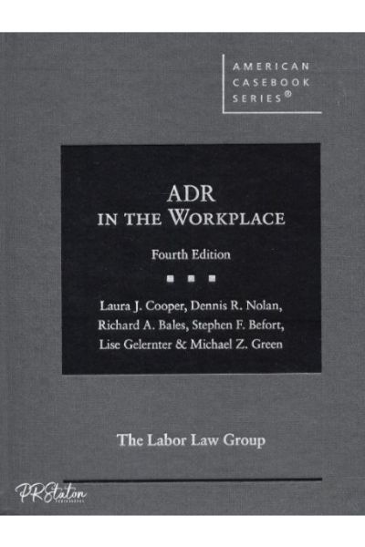 ADR IN THE WORKPLACE