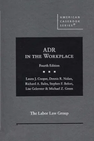 ADR in the Workplace